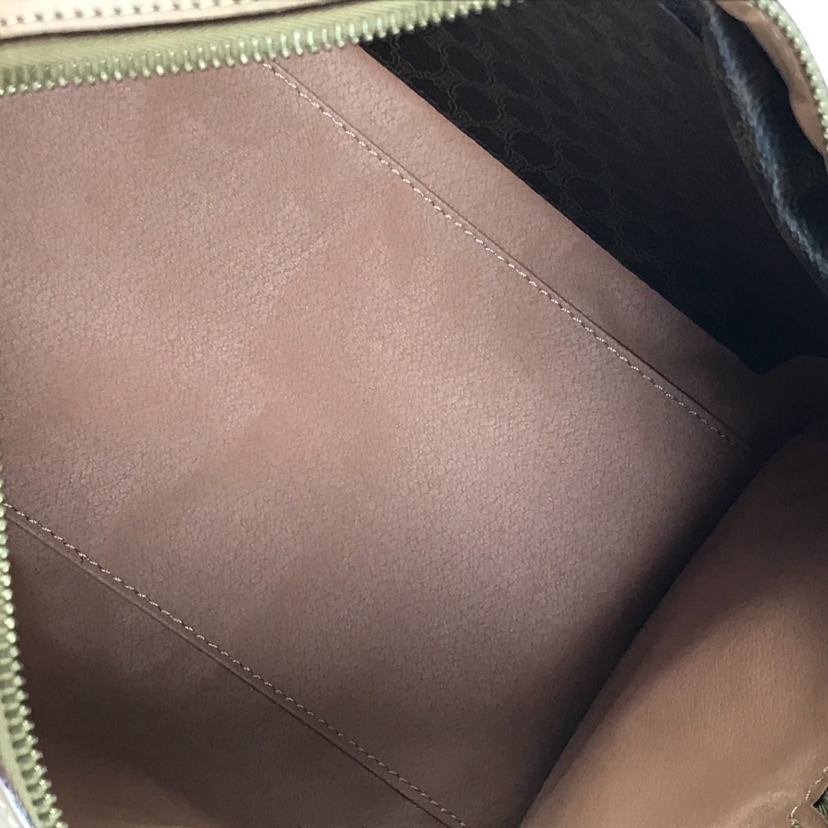 ボストンバッグ マカダム柄