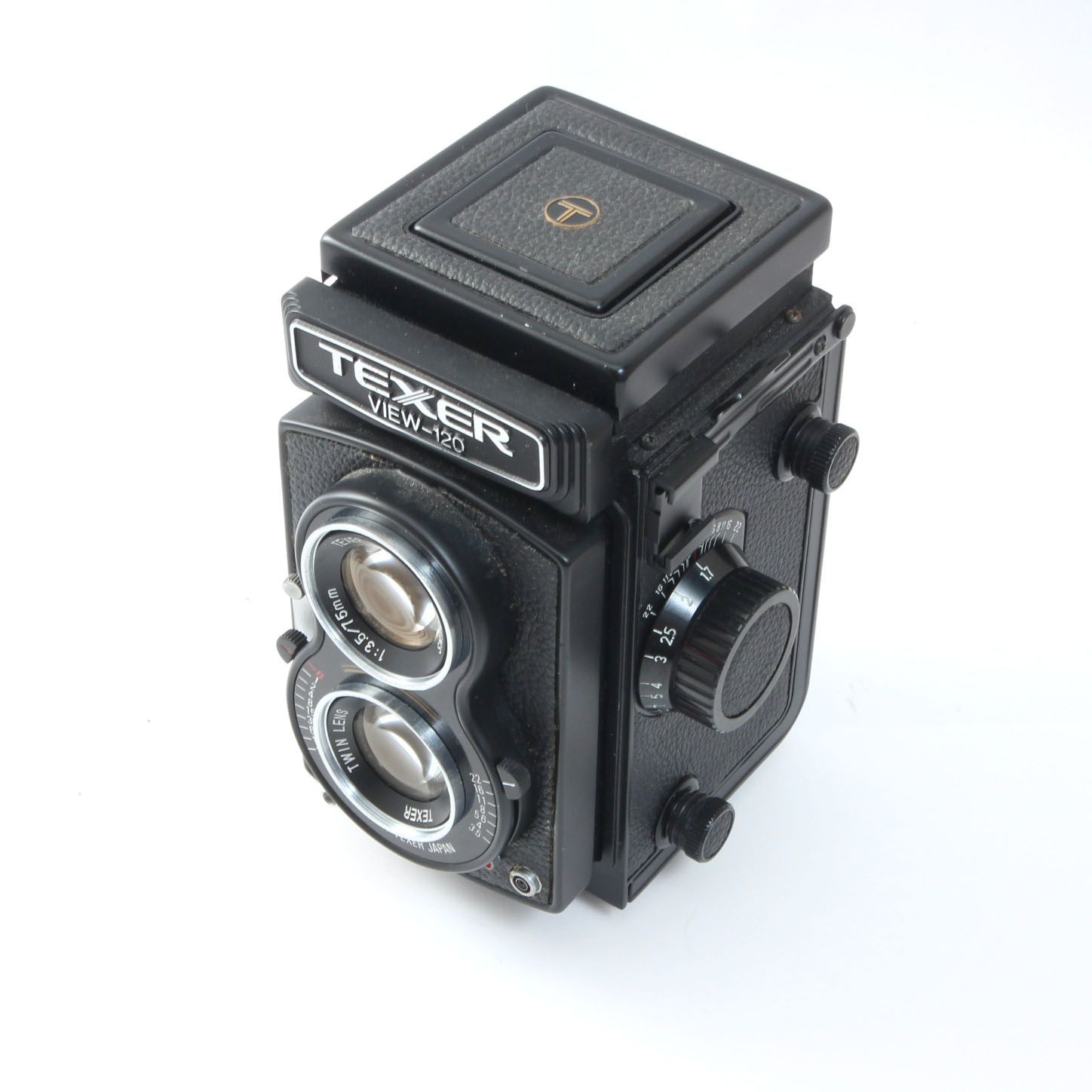 TEXER VIEW 120 75 mm F 3 5 二眼レフカメラ