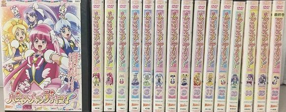 中古】ハピネスチャージプリキュア！ 全16巻セット s23596【レンタル専用DVD】 - メルカリ