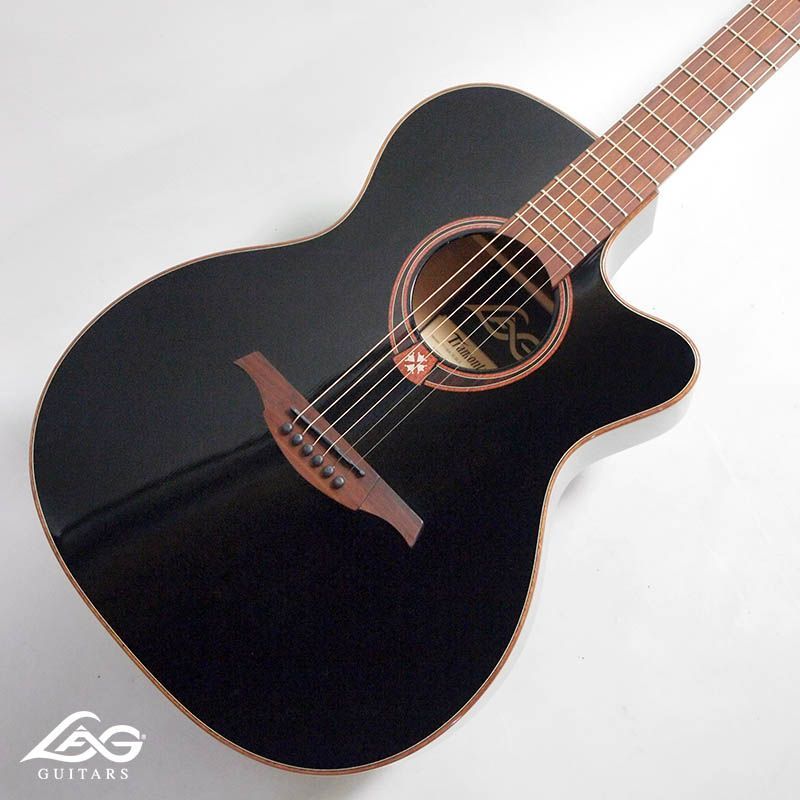LAG GUITARS T118ACE-BLK エレアコ【ラグ・ギターズ】 - メルカリ