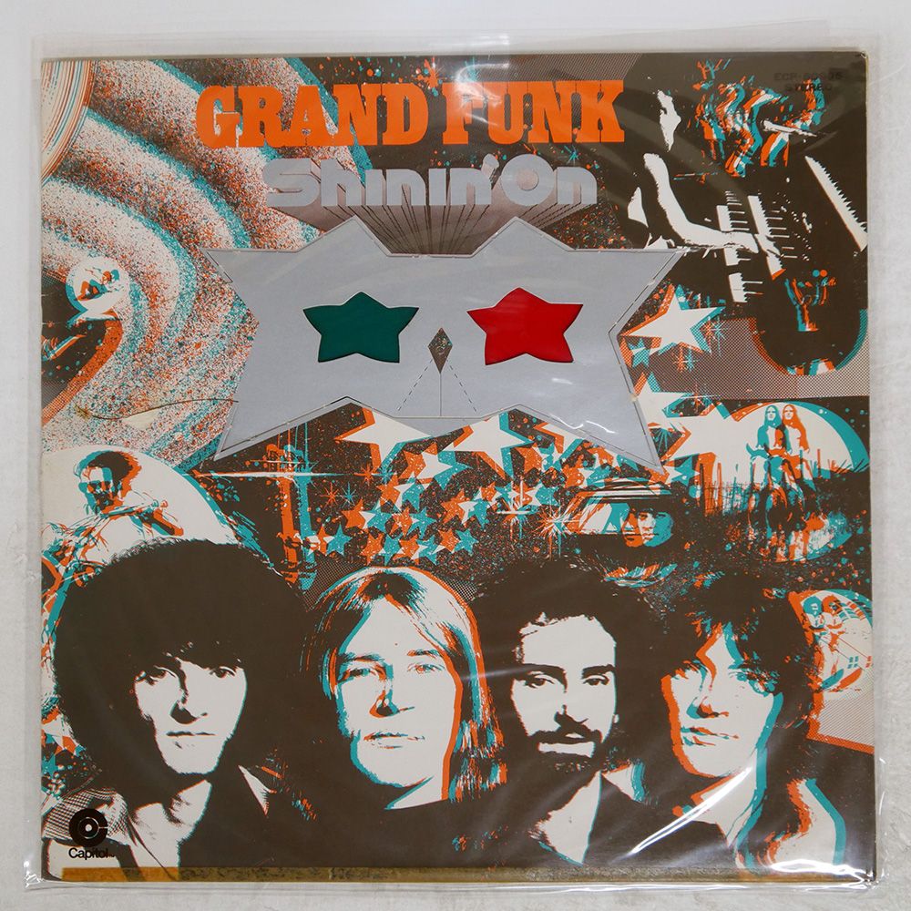 国内盤 GRAND FUNK RAILROAD/SHININ' ON/CAPITOL ECP80995 LP