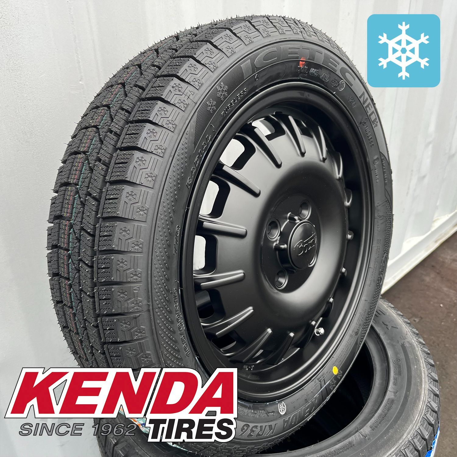 スタッドレス【ダイハツ】ハイゼットジャンボ 15インチ スタッドレス