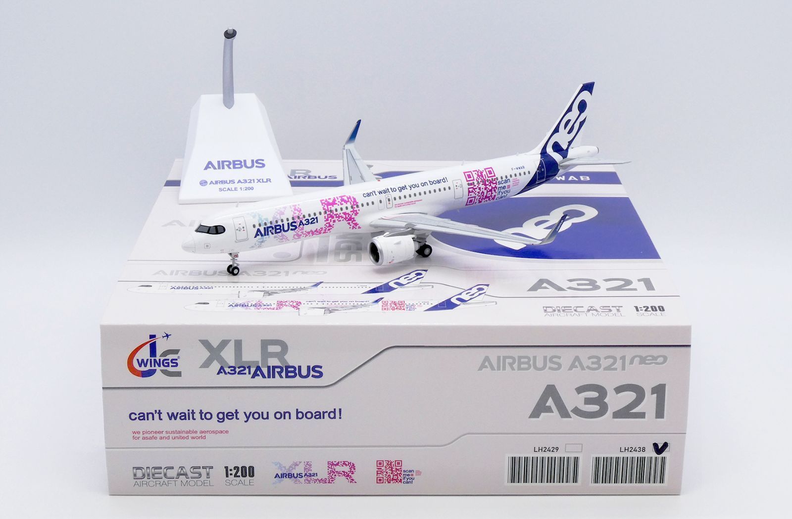 Jcwings エアバス A321XLR F-WWAB 1|200 LH2438