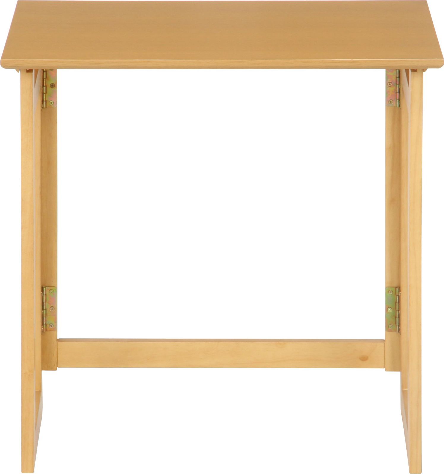 人気商品！ 数量 テレワーク コンパクト収納 学習机 天然木 完成品 ミラン ナチュラル 幅70×奥行45×高さ69cm デスク 10880 折りたたみテーブル 不二貿易 伝統的な