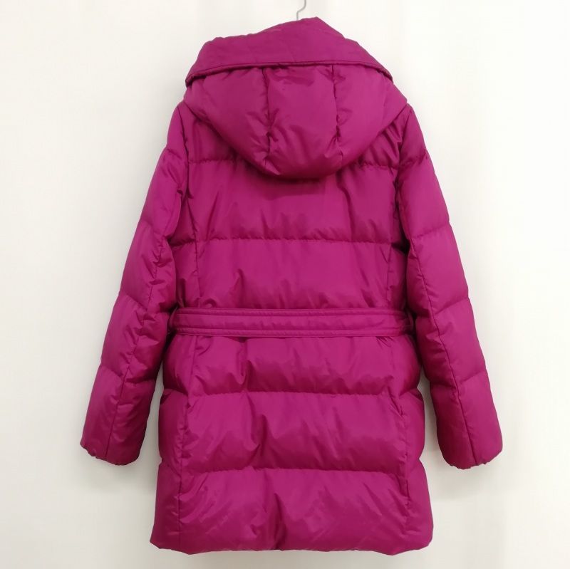 コーチ COACH ダウンコート ダウンジャケット ベルト付 シグネチャー柄  