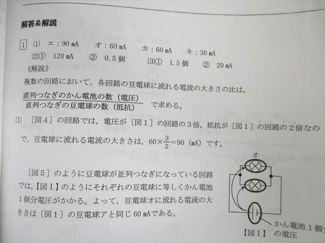 UQ02-028 浜学園 小6 日曜錬成特訓 理科 強化講座 計8冊 21S2D - 参考