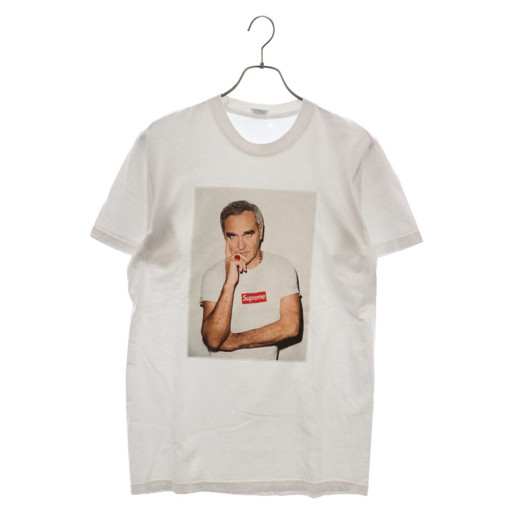 SUPREME (シュプリーム) 16SS Morrissey Tee モリッシーTシャツ 半袖カットソー フォトプリント ホワイト - メルカリ