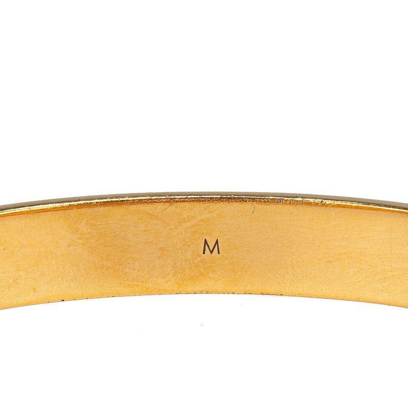 ルイヴィトン カフナノグラムバングル M LOUISVUITTON ルイヴィトン カフナノグラム バングル M00253