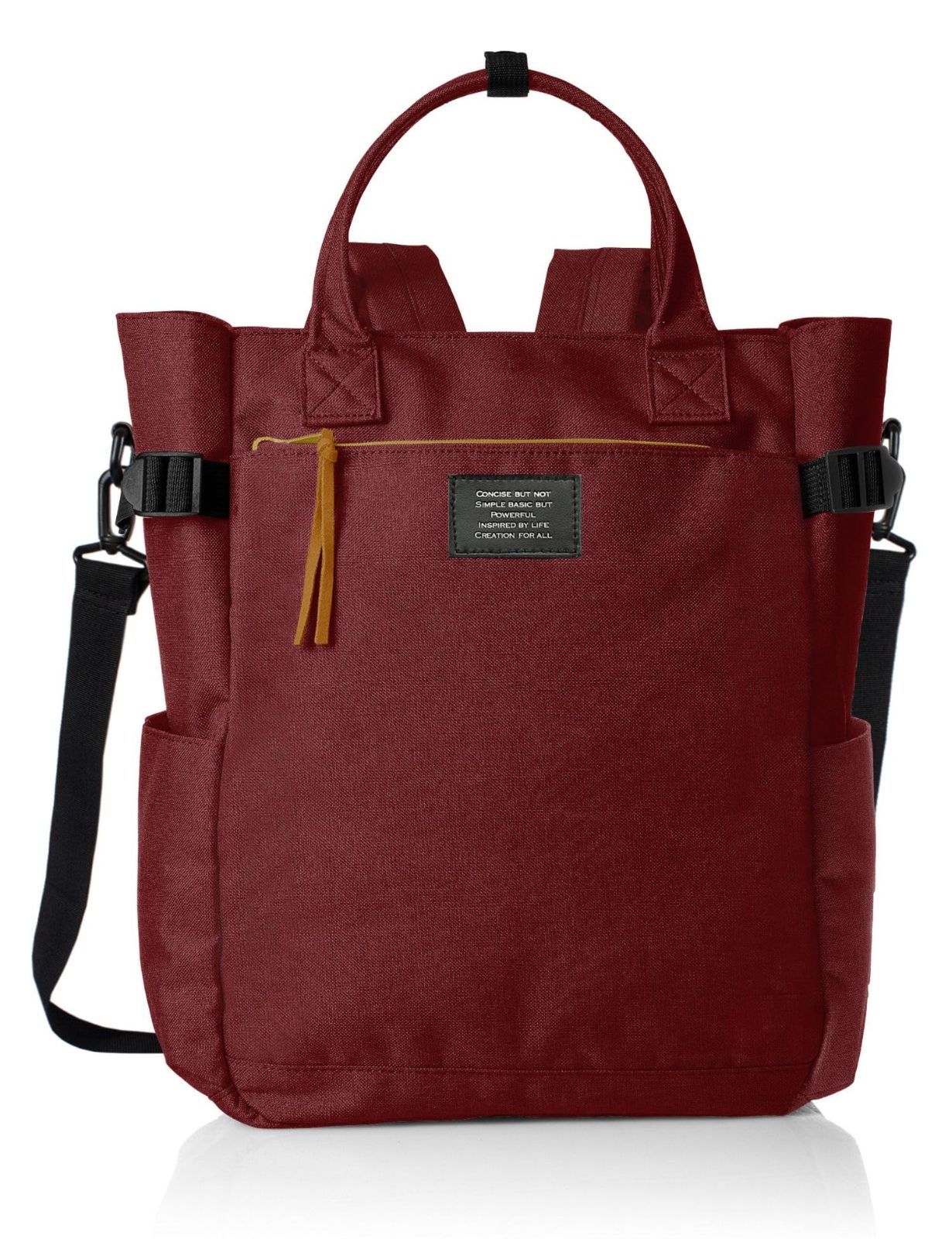 大容量 4WAY 通学 ショルダーバッグ 通勤 トート型リュック pc バックパック ipad リュックサック 丈夫 [HIKKER-LINK]