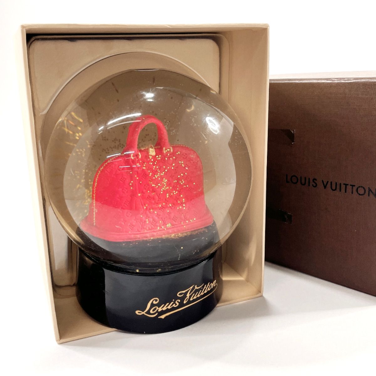 ルイ・ヴィトン 赤 スノードーム 楽天市場】LOUIS VUITTON ルイ