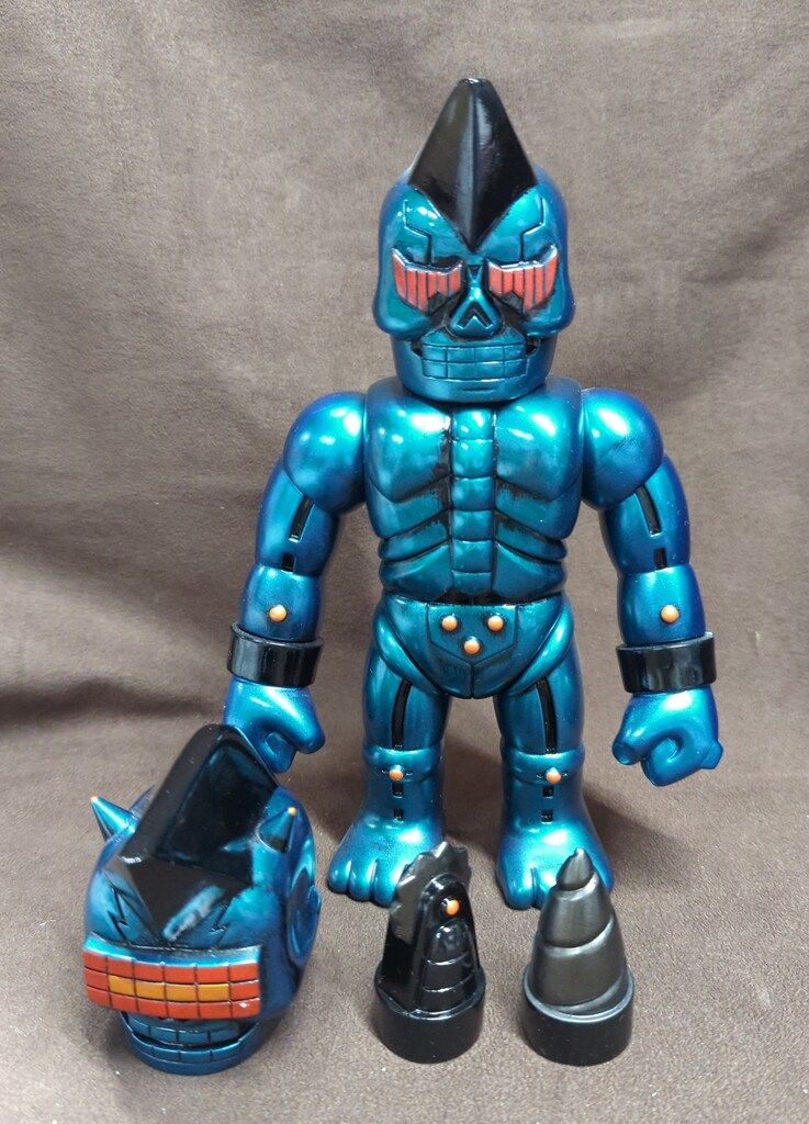 ソフビ　REALHEAD ホネボーグ 弐 コンパチヘッド/アーム付属 ソフビ REALHEAD ホネボーグ 弐 コンパチヘッド/アーム付属 ソフビ