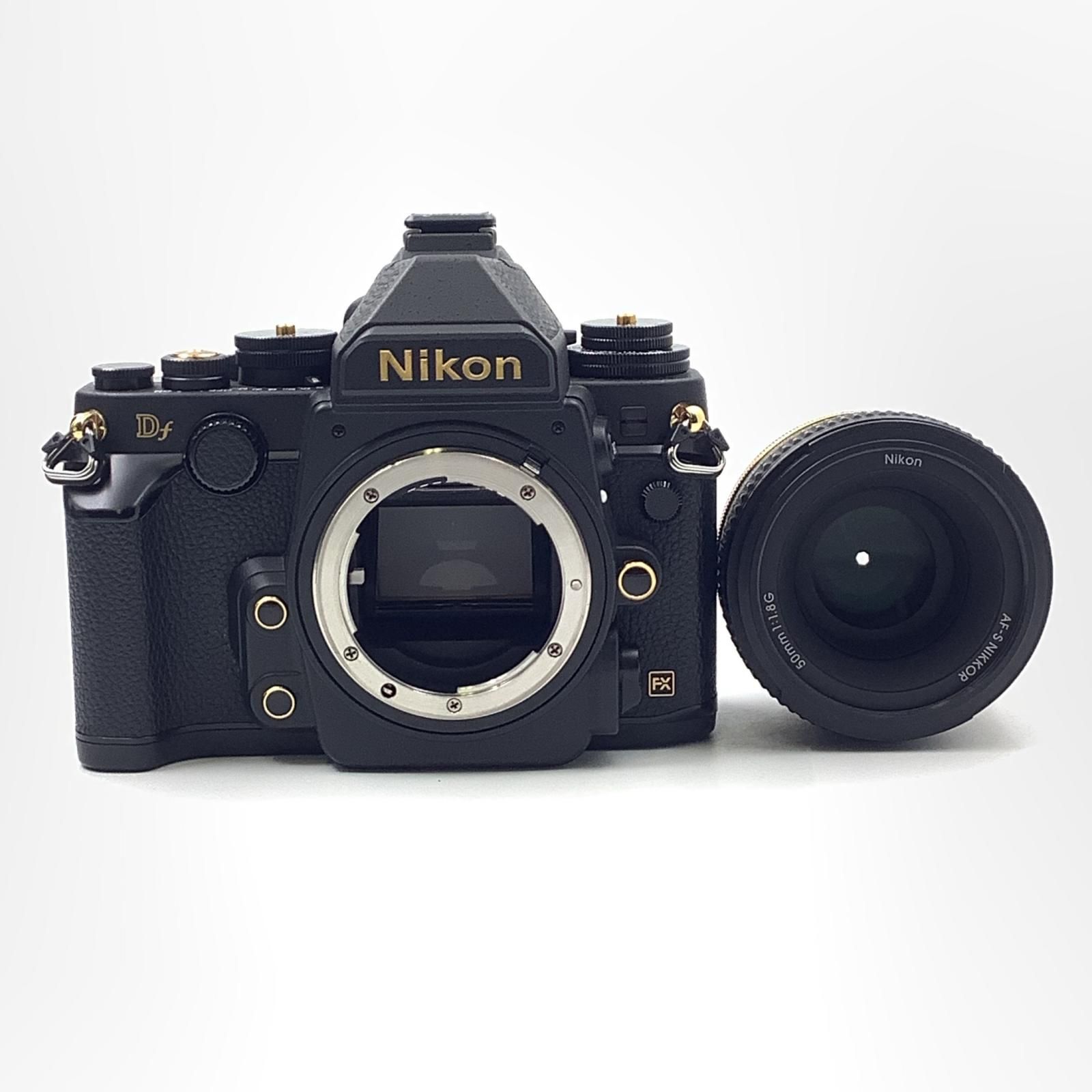 Nikon Df 50mm f|1.8G Special G Edition キット ゴールド 動作 済 シャッター1878回 全額返金保証 最速発送