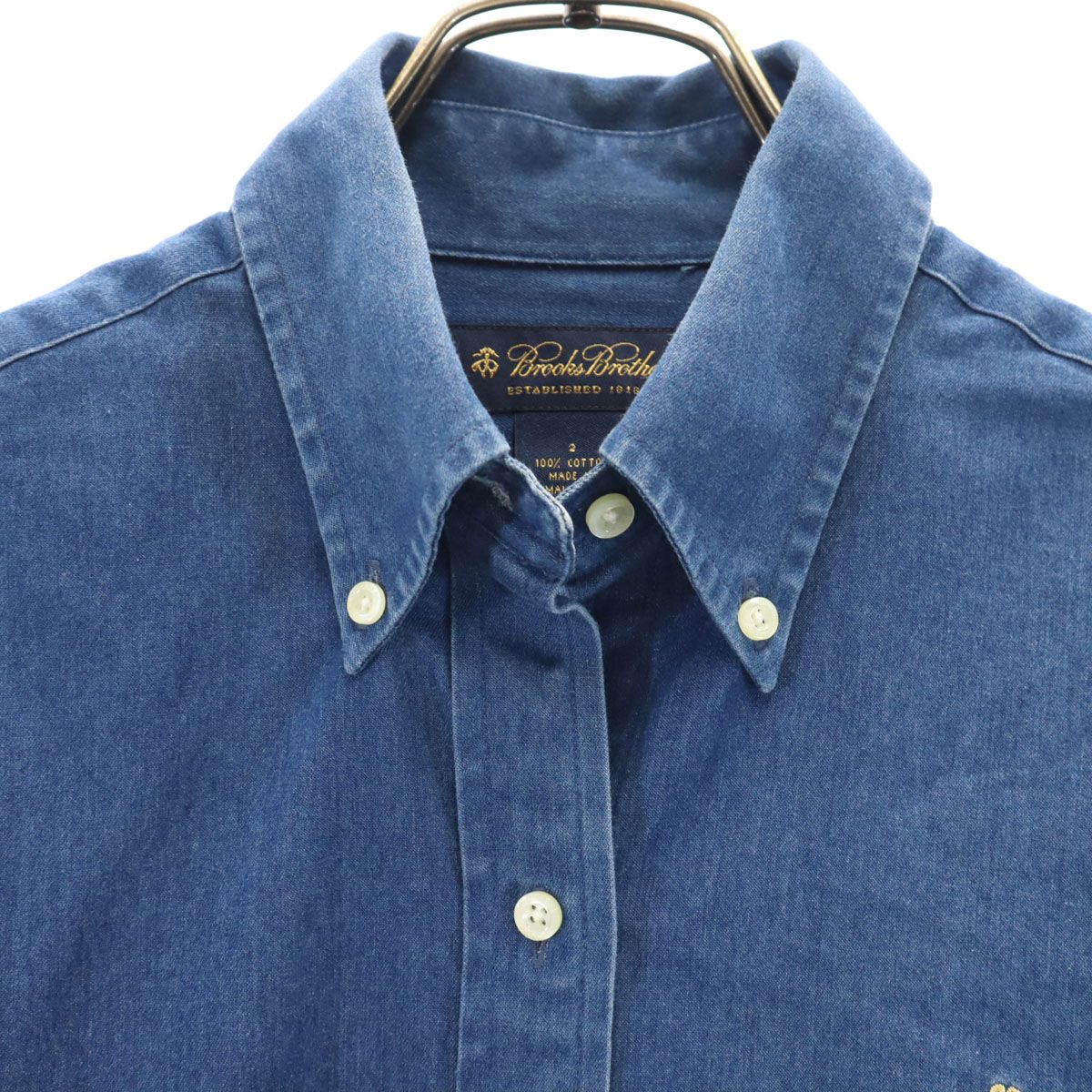 Brooks Brothers ブルックスブラザーズ 長袖 デニム ボタンダウン