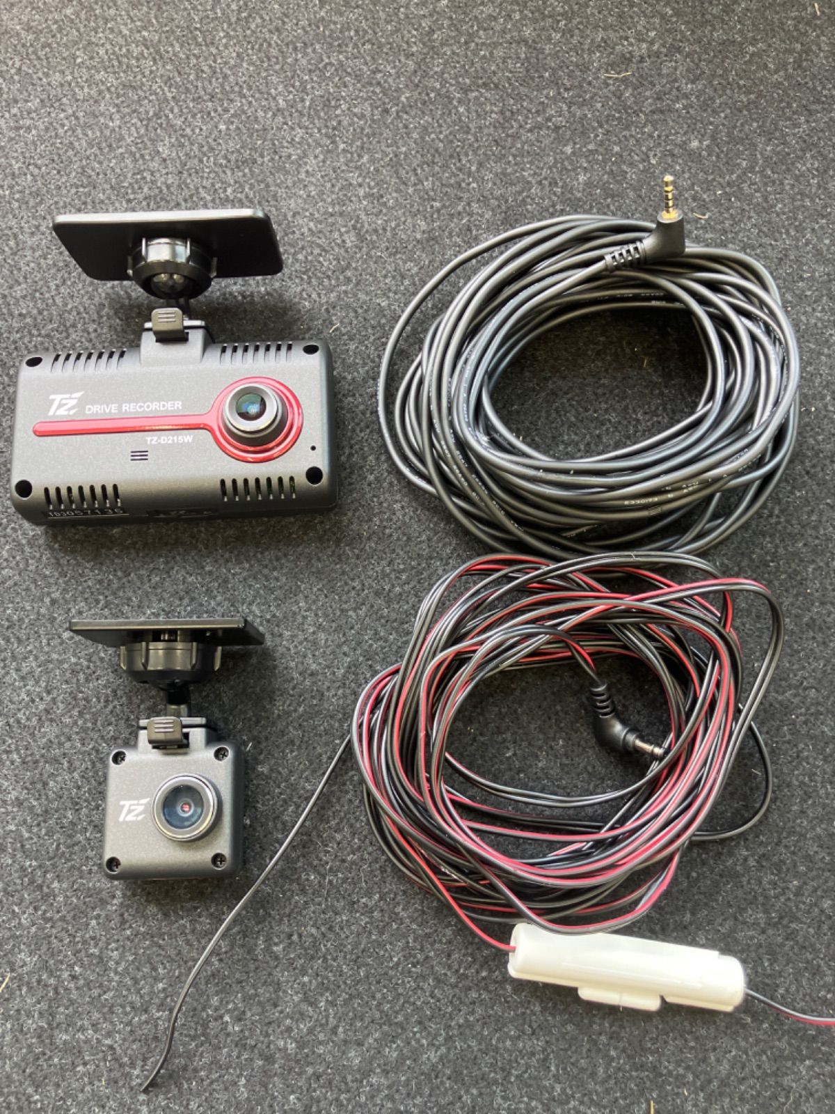 TZ-D215W セルスターレコーダーの前後 前後ドライブレコーダー TZ