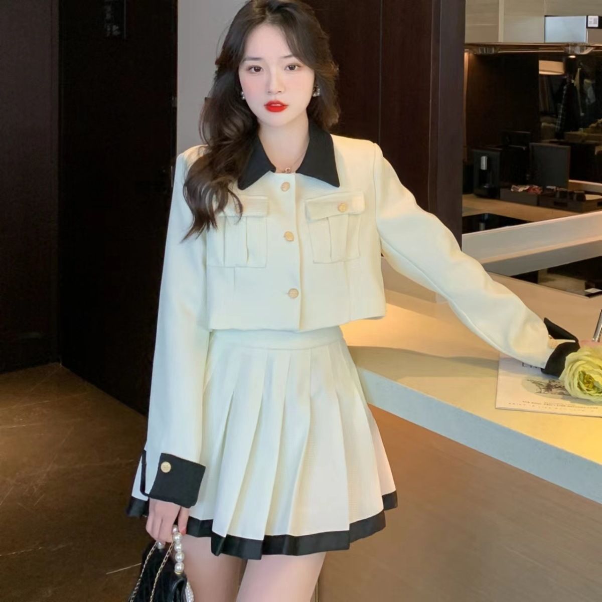 セットアップ レディース スカート フォーマル ジャケット 韓国 セットアップ レディース スカート フォーマル ジャケット 韓国