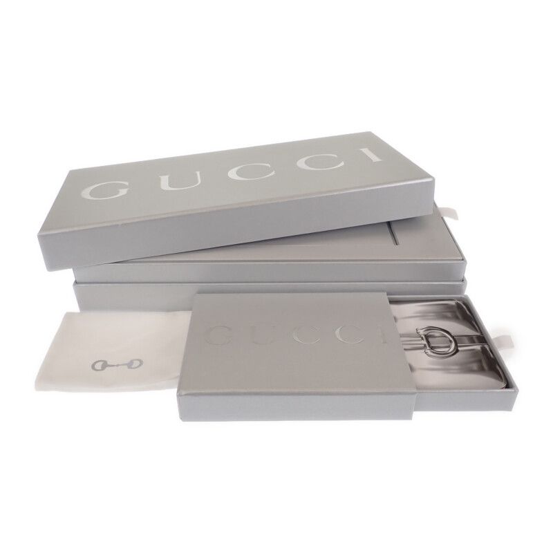 GUCCI - 【中古】【Aランク】グッチ GUCCI ホースビット付きカードケース&トランプセット 700469 カーフ ベージュ ゴールド金具 メンズ  レディース グッチ GUCCI ホースビット付きカードケース&トランプセット