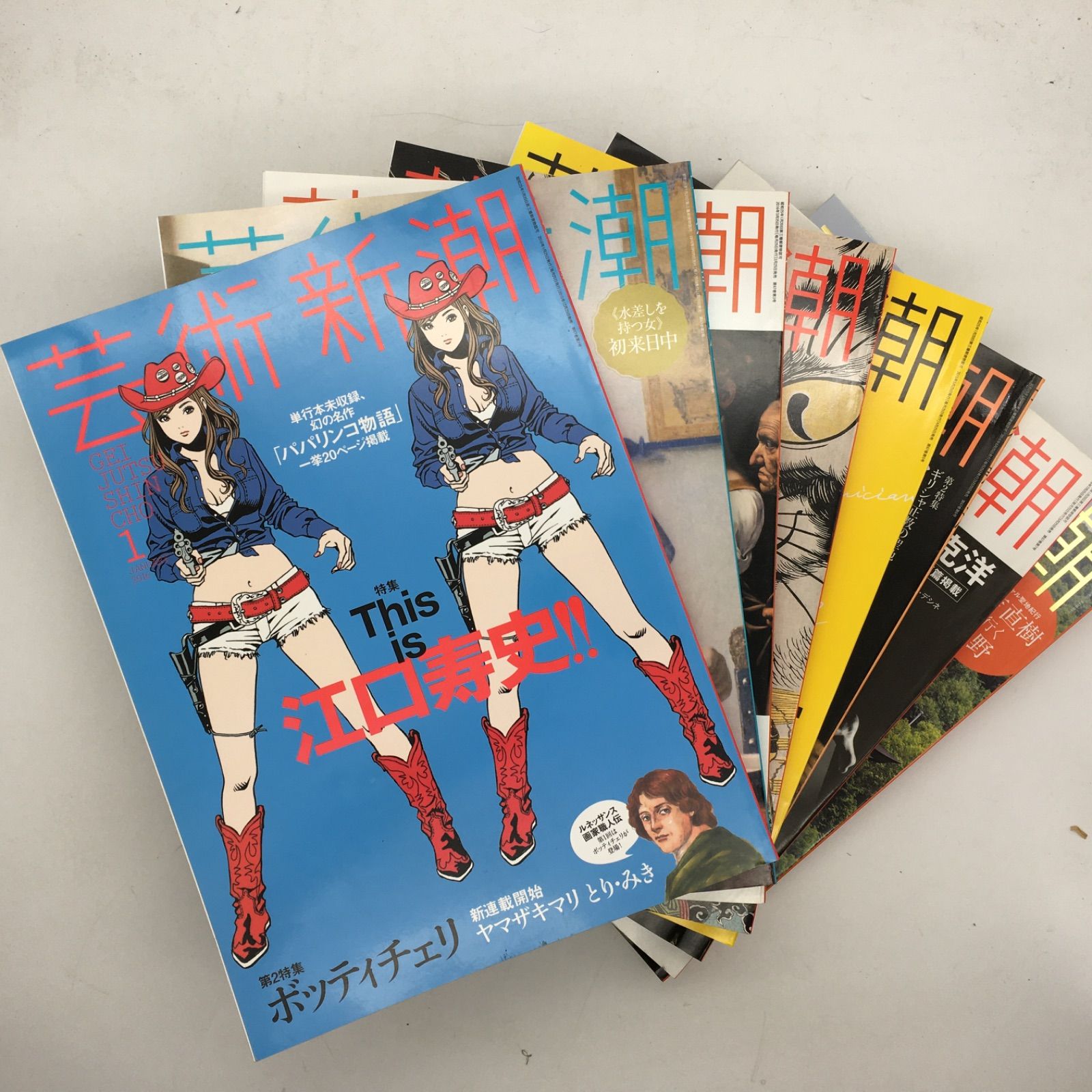 芸術新潮 2016年1～8月 まとめ売り 8冊セット m13 - メルカリ