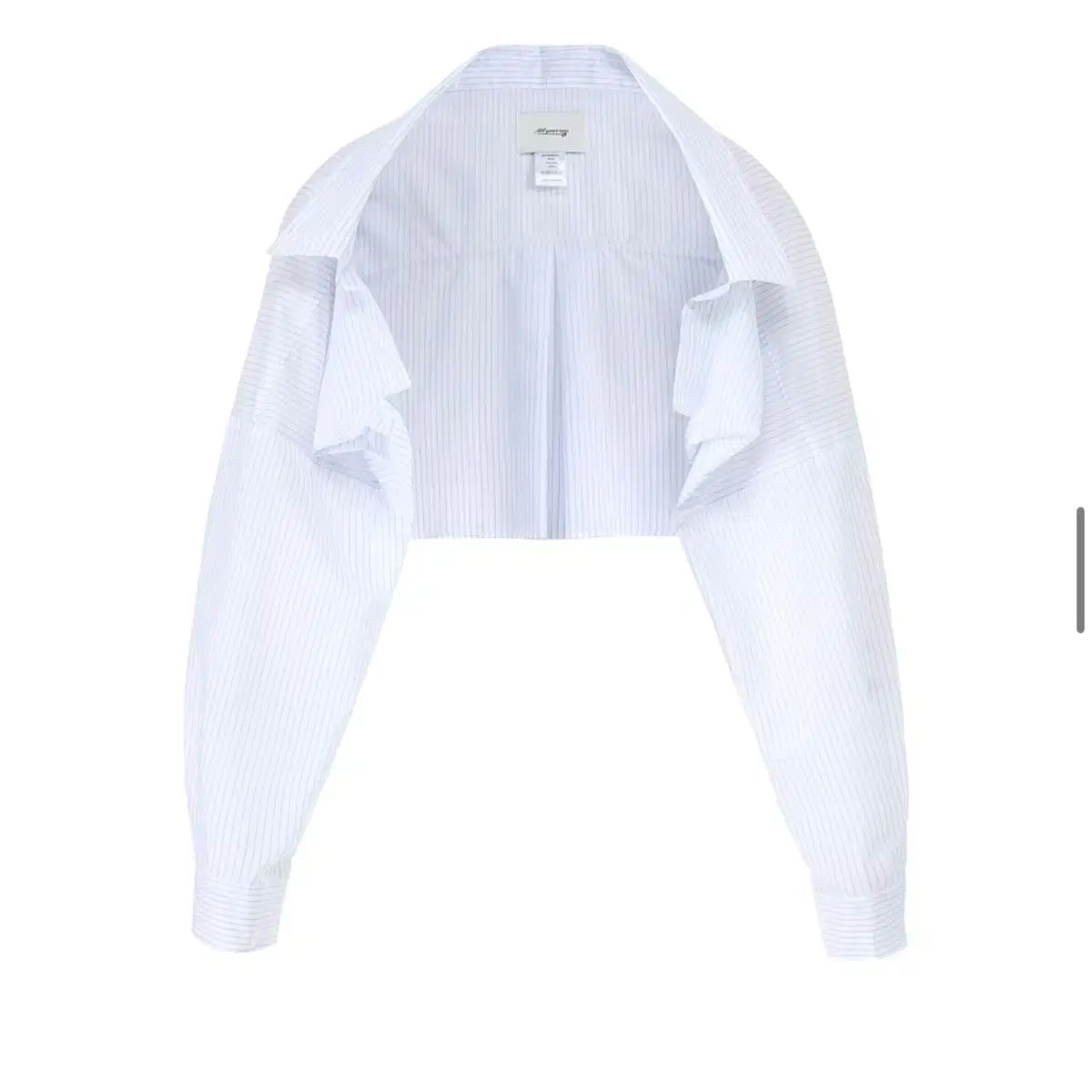 アナイ ANAYI 25SS ヴィンテージサテンラッフルブラウス 長袖 38 ホワイト /DF ■OS ■SH レディース ANAYI｜ビンテージサテンラッフル ブラウス | Rakuten Fashion