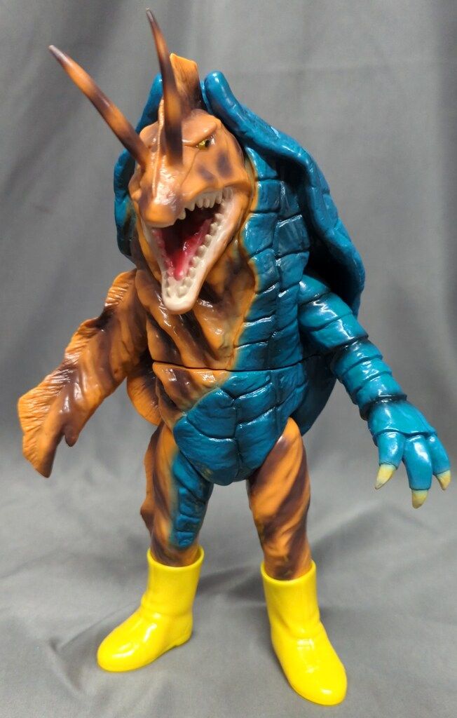 東映レトロソフビコレクション 超神ビビューン バシャーン ズシーン 3