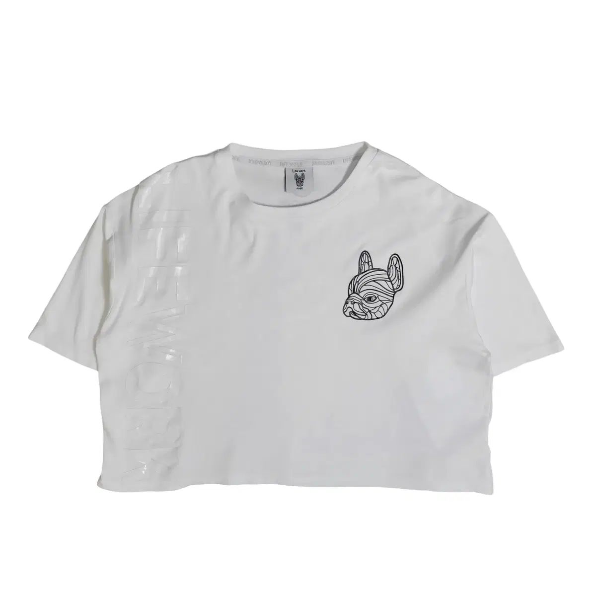 【韓国 Life Work】ツイルラドックワッペン半袖Tシャツ LIFE WORK（ライフワーク）の「『LIFE WORK/ライフワーク』Radoc