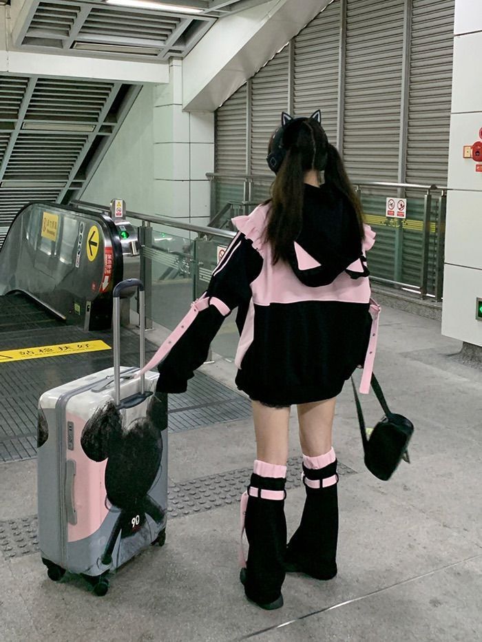 ピンク ブラック