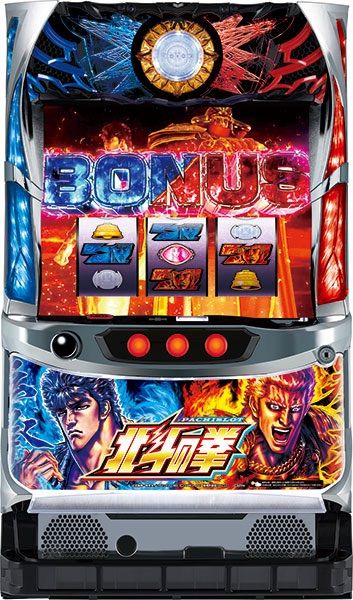 パチスロ実機　Ｓ　パチスロ北斗の拳ＡＣ　不要機付き 送料無料 パチスロ実機 北斗の拳 AC コイン不要機付き - メルカリ