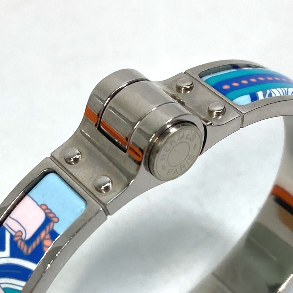 エルメス シャルニエール PM バングル ブレスレット HERMES エルメス シャルニエール ラージ ピンクゴールド/黒 レディース