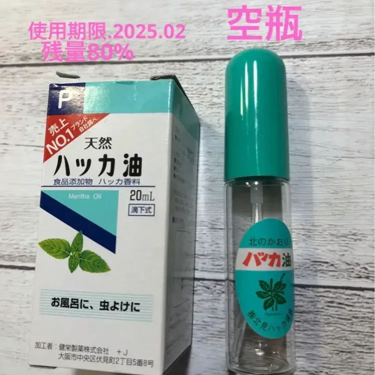 WEB限定 定形外 健栄製薬 ハッカ油 P 20ml thebabysense.ca