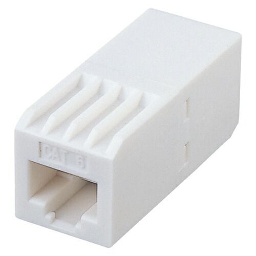 LAN ケーブル用 中継 コネクタ カプラー インサート イエロー 25個 lan