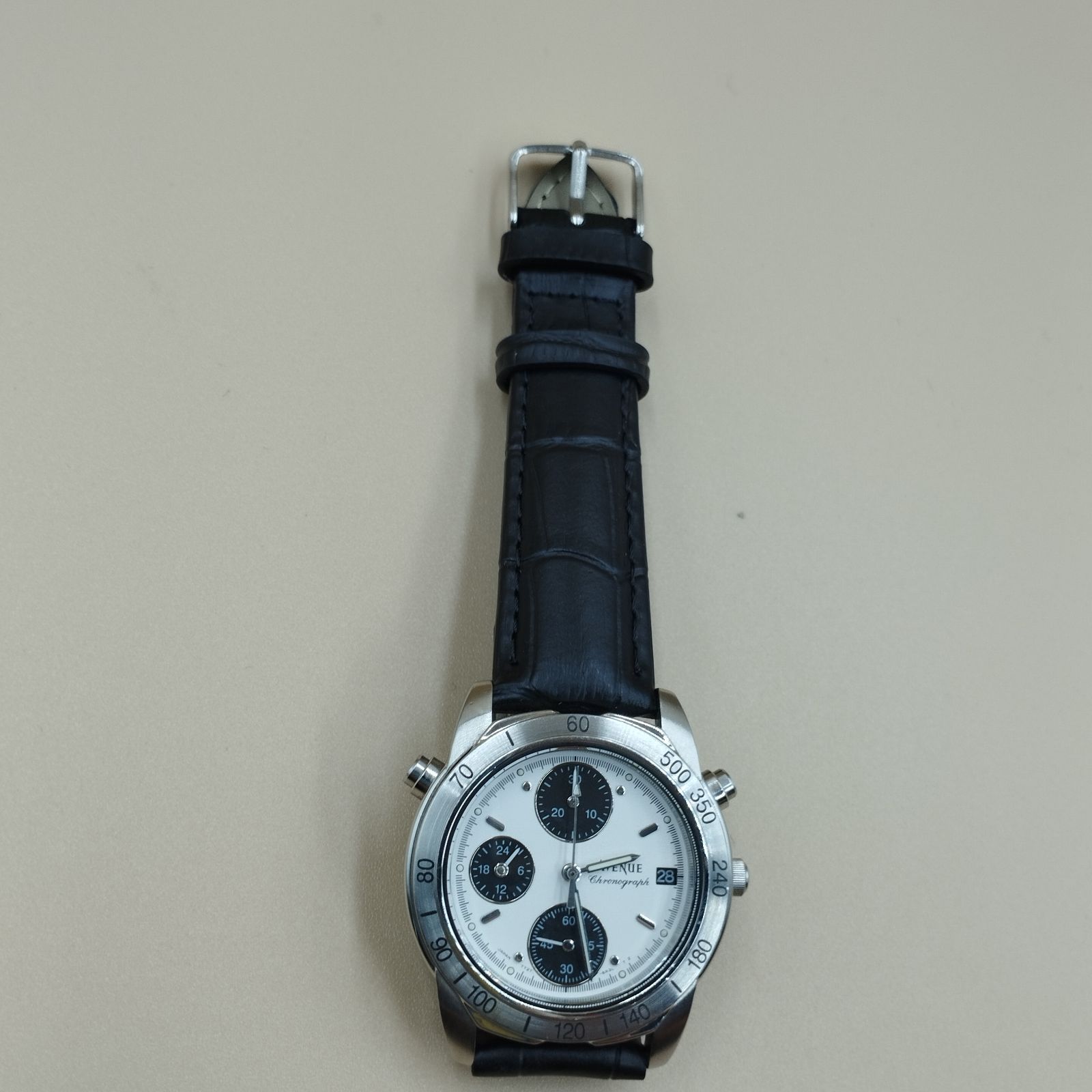S17874】SEIKO AVENUE Chronograph QZ 7T27-6A20 - メルカリ