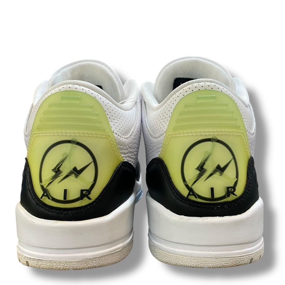 26cm NIKE × FRAGMENT AIR JORDAN 3 RETRO SP White Black DA3595-100 