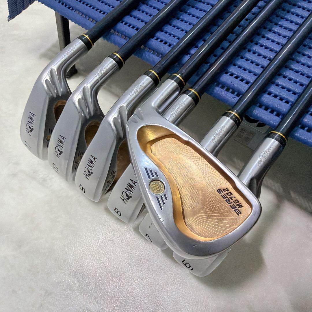 高級 ホンマゴルフ BERES MG702 7本アイアンセット R 3S金 高級 ホンマゴルフ BERES MG702 7本アイアンセット R 3S金 - メルカリ