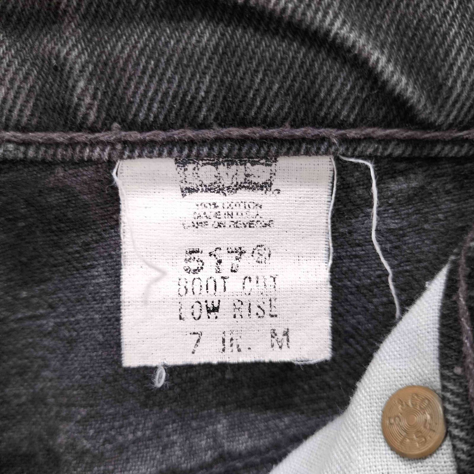 リーバイス Levis 90S 98年製 MADE IN USA 517 フレアブラック