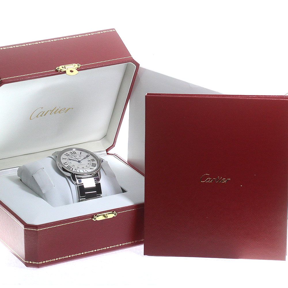 カルティエ CARTIER W6701011 ロンドソロ ドゥ カルティエXL デイト 自動巻き メンズ 良品 箱付き_7856296356機能特徴  - 腕時計(アナログ)