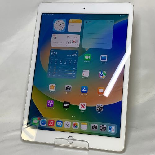 【中古品】docomo iPad 7 Wi-Fi + Cellular 32GB MW6C2J/A シルバー SIMロック解除済