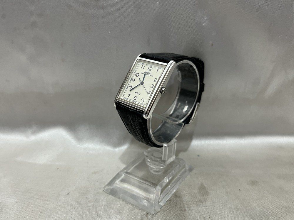 時計 SEIKO CONTEMPORARY BASIC 5S21-5A00 稼動 /新品電池交換済】SEIKO セイコー CONTEMPORARY BASIC
