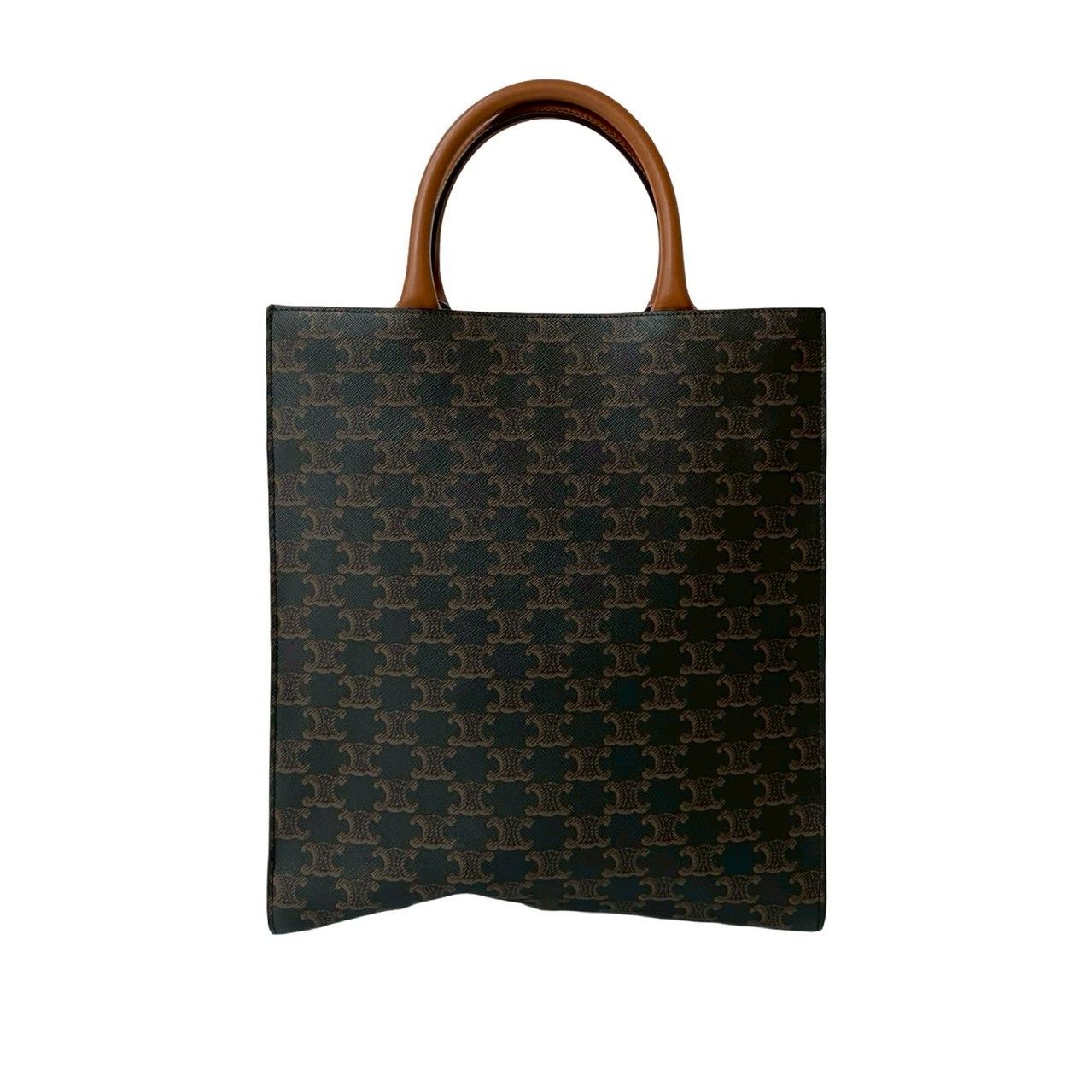 極 美品 CELINE セリーヌ バーティカル カバ スモール レザー 本