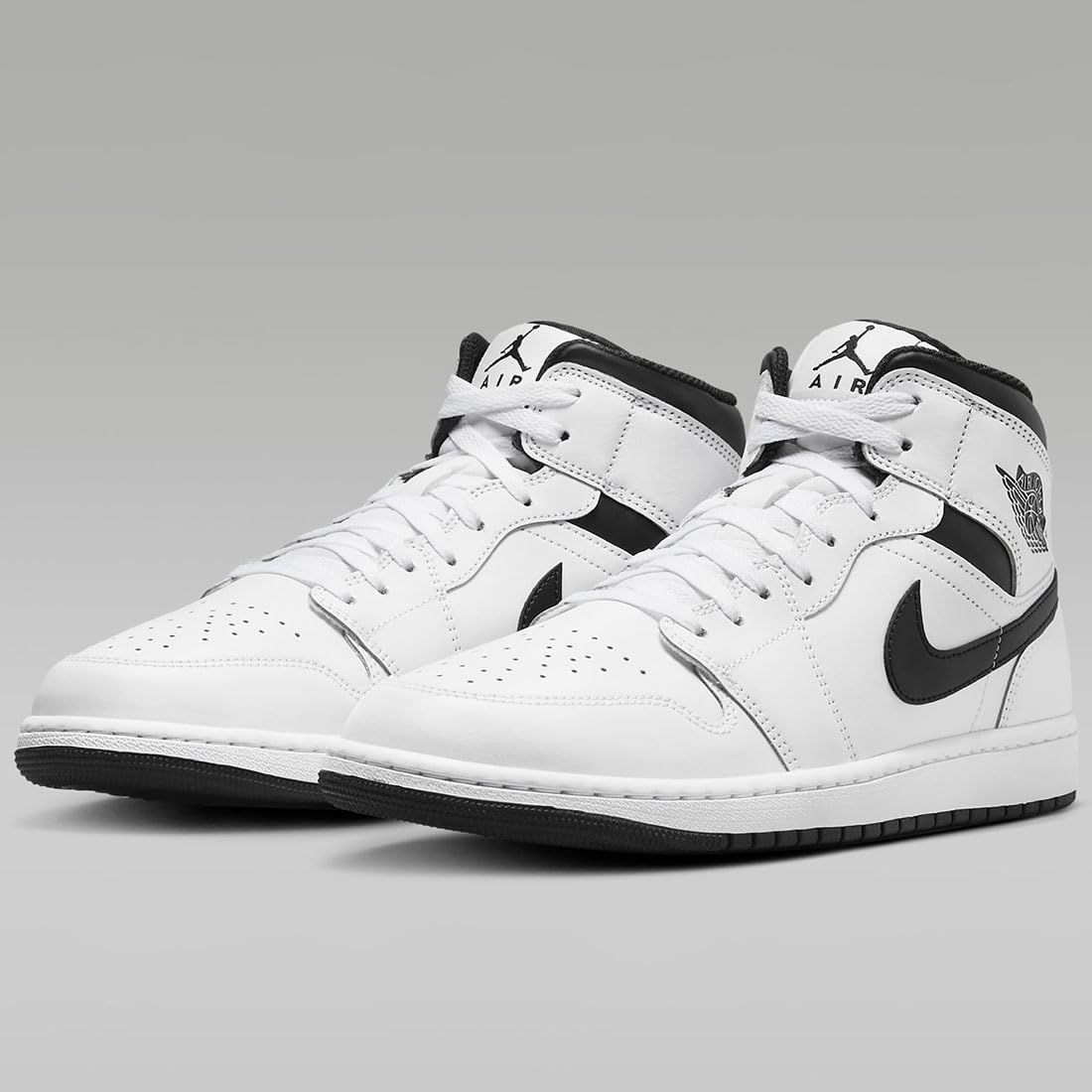 ナイキ] エア ジョーダン 1 ミッド AIR JORDAN 1 MID ホワイト 