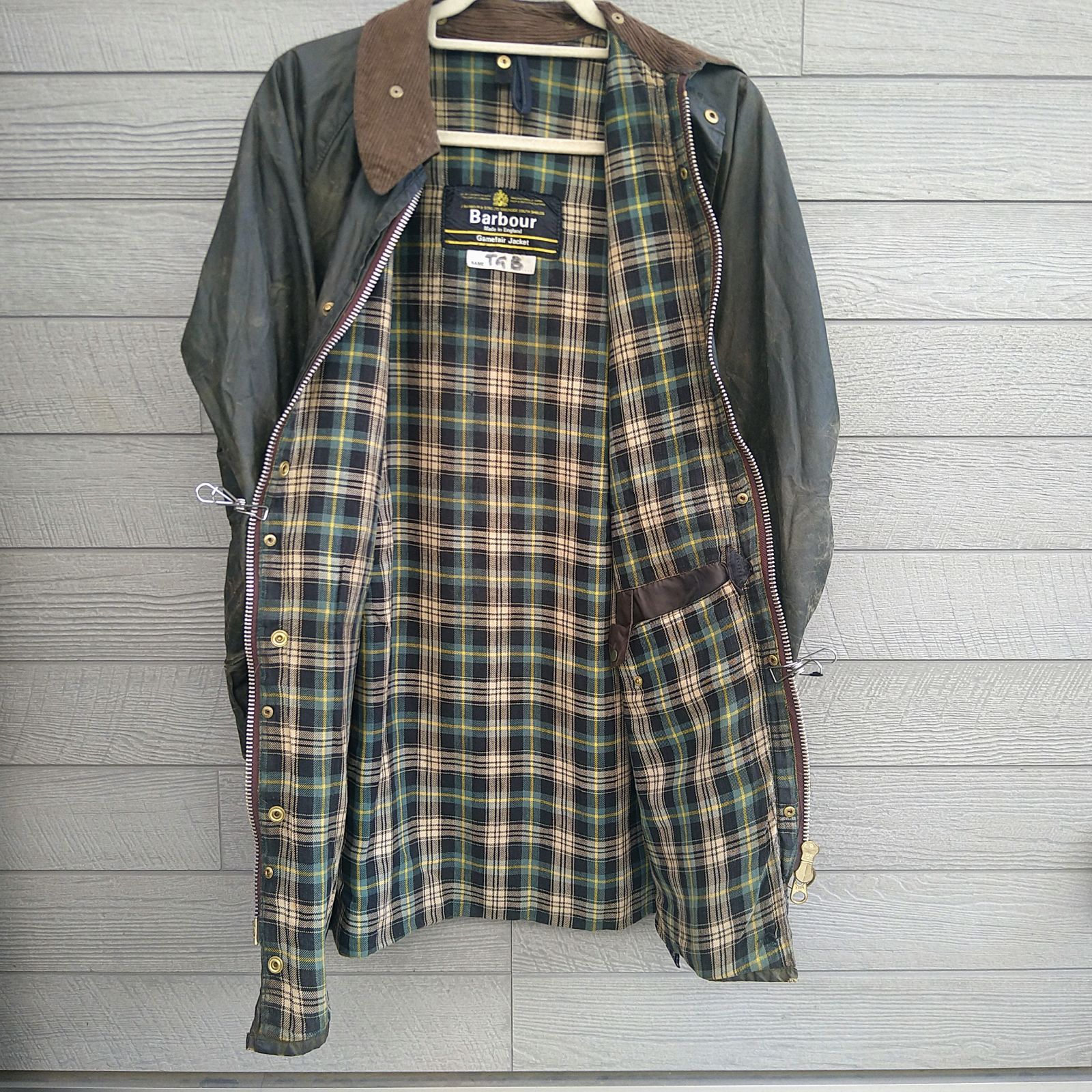 ☆フード付き☆ バブアー Barbour Gamefair Jacket ゲームフェア 