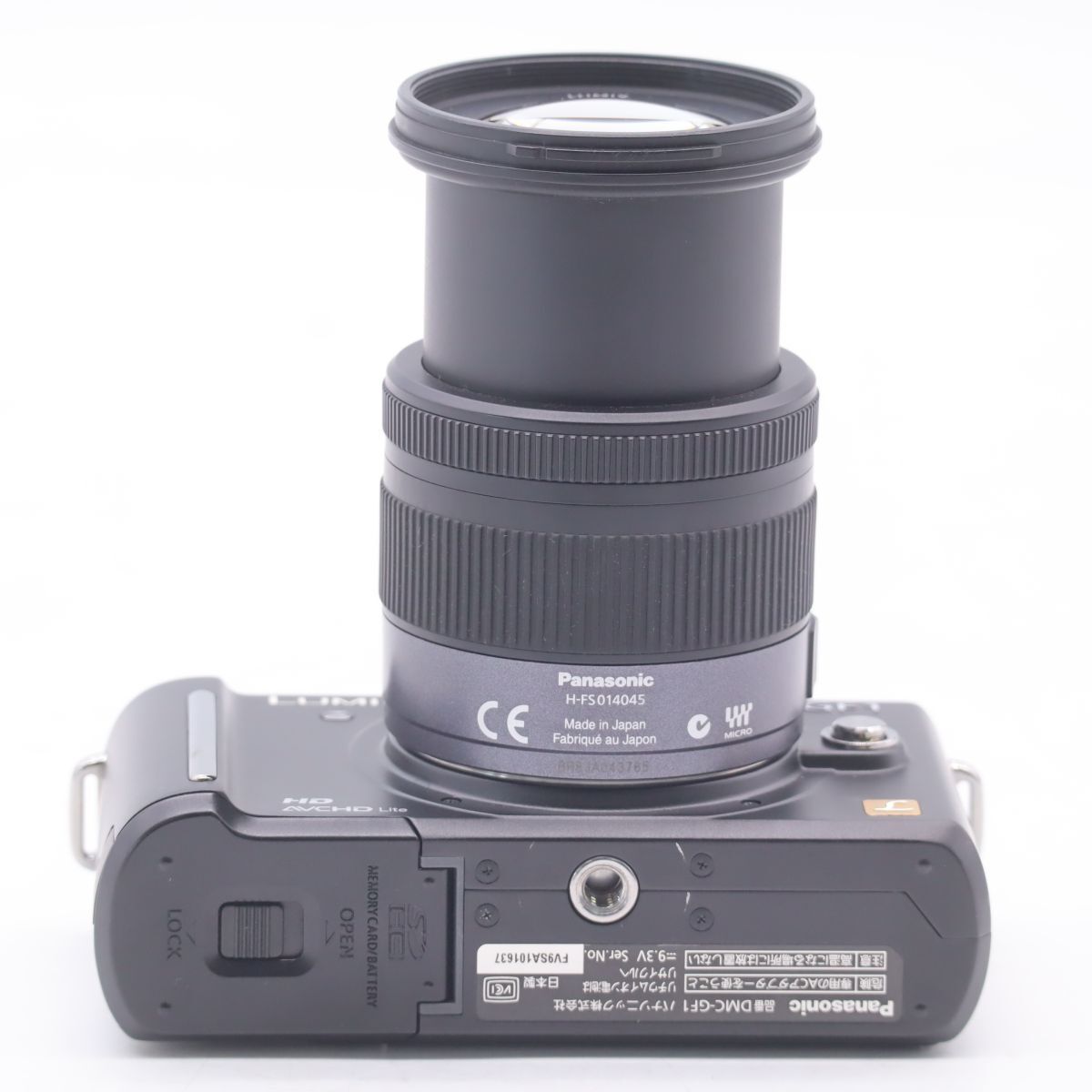  Panasonic GF 1 レンズキット 14 45 mm F 3 5 6標準ズームレンズ付属 エスプリブラック DMC K 227 ミラーレス一眼 デジタルカメラ