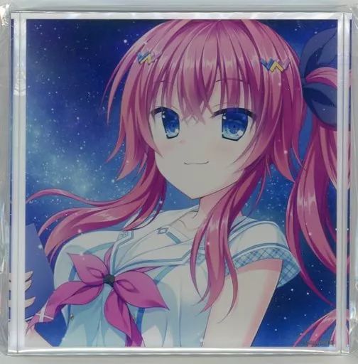  【中古】アクリルスタンド・アクリルパネル 小日向響B(星空) アクリルブロック 「かけぬけ青春☆スパーキング!」 萌えゲーフェスタ2021＠DMM/FANZA SUMMERグッズ アクリルスタンド