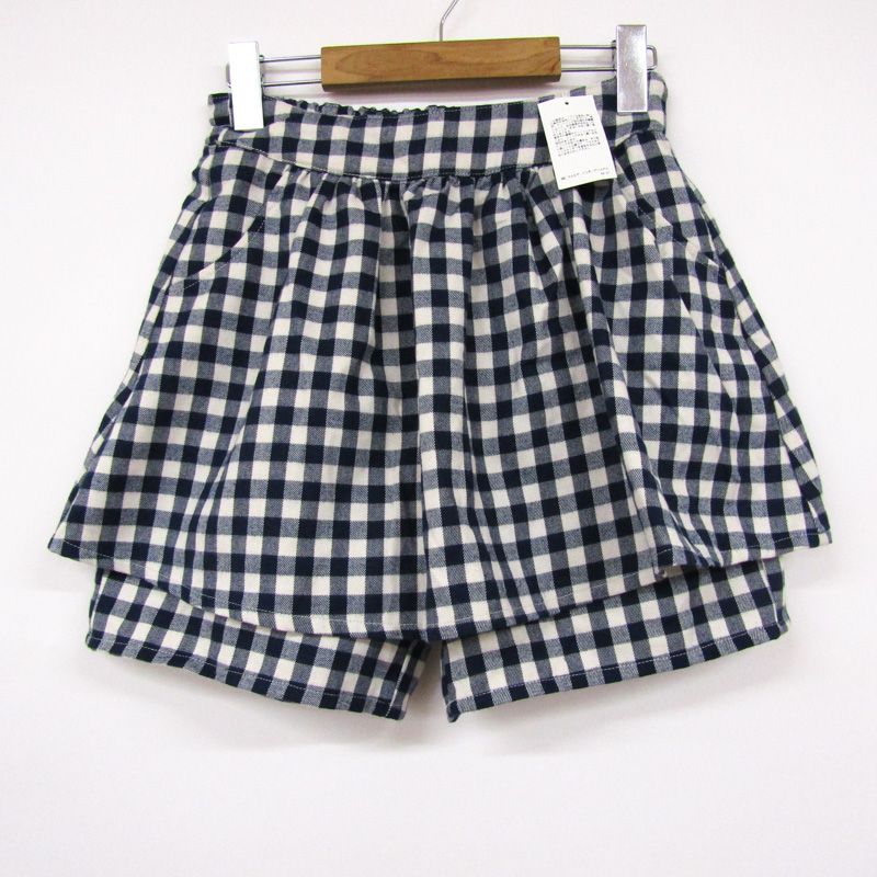 リンジィ ショートパンツ キュロット チェック柄 未使用品 キッズ  