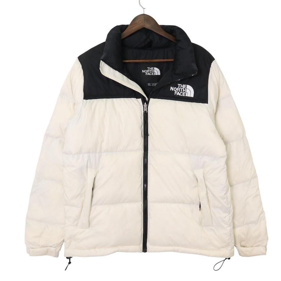 希少】ノースフェイス ヌプシ ダウンジャケット 白 S ノースフェイス