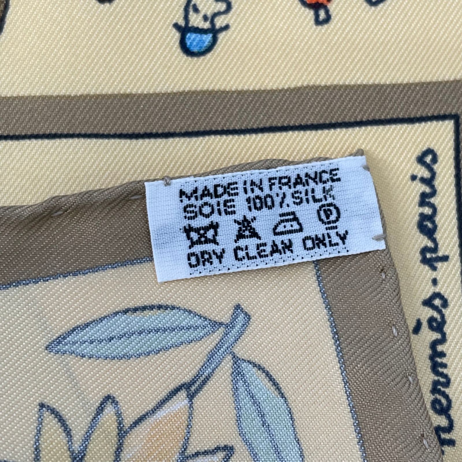 エルメス パリ風景シルクスカーフ 約90cm HERMES*シルクスカーフ カレ