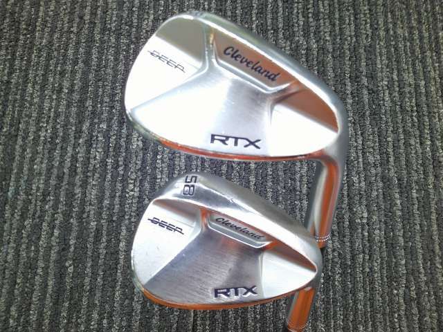 中古 ウェッジ クリーブランド RTX DEEP FORGED 52 58 2本セット/DG(JP)/S200/5258[7051]博多