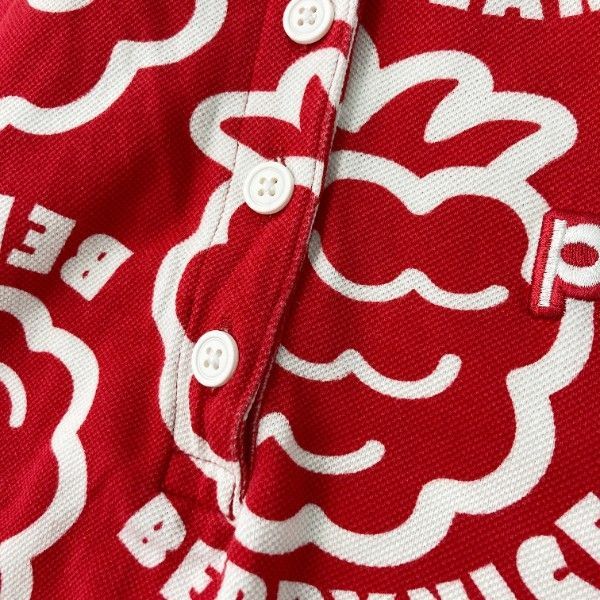 パーリゲイツ　ノースリーブワンピース サイズ1 PEARLY GATES パーリーゲイツ ノースリーブ ワンピース 総柄