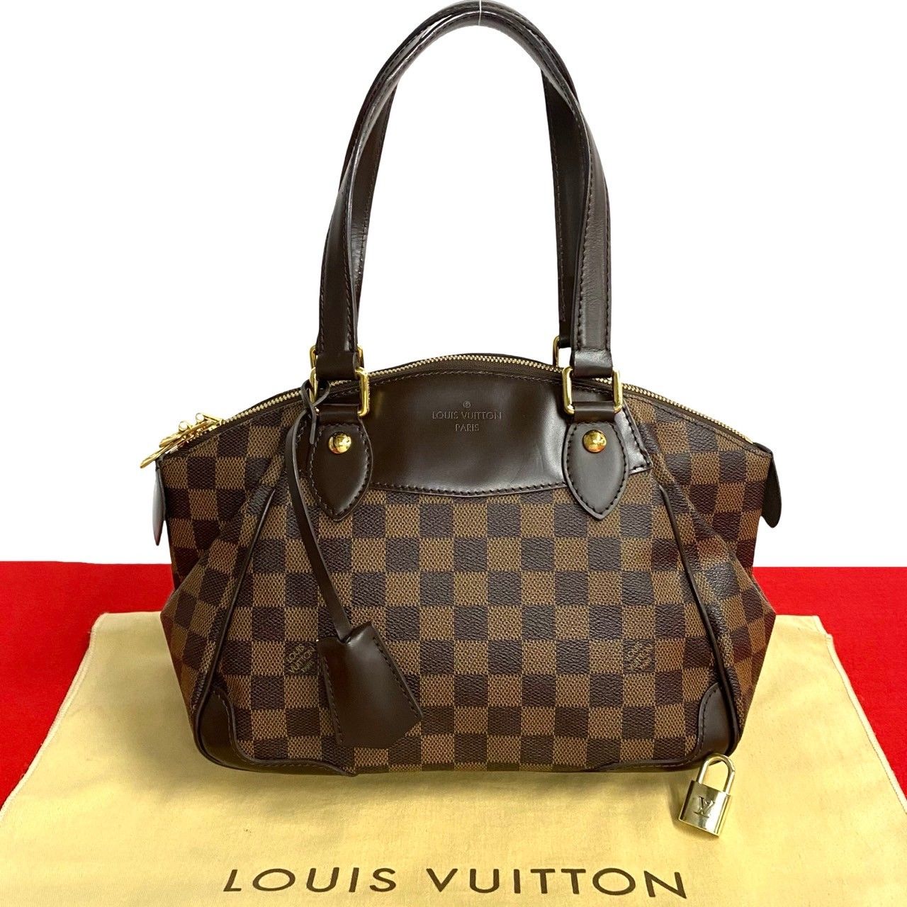 極 美品 LOUIS VUITTON ルイヴィトン ヴェローナ PM ダミエ 極 美品 LOUIS VUITTON ルイヴィトン ヴェローナ PM ダミエ