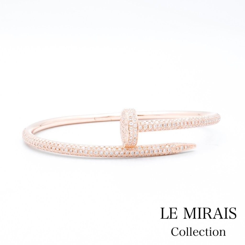 【本物】Cartier ジュストアンクル ブレスレット ゴールド MTV708 Cartier カルティエ ジュストアンクルブレスレット イエロー
