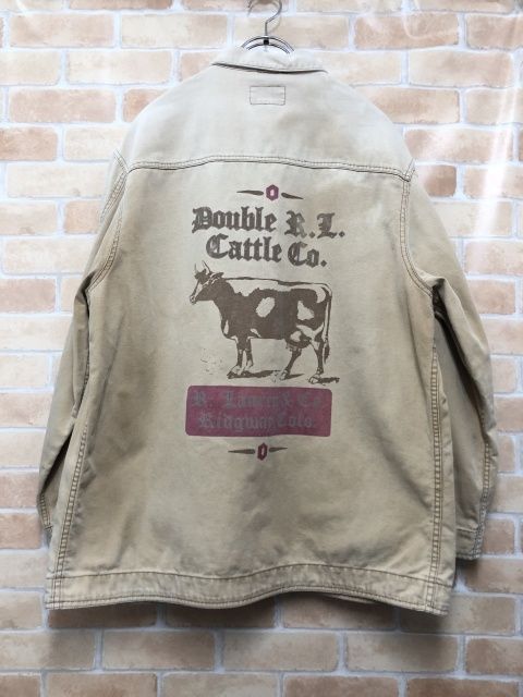 ヴィンテージ　Polo by Ralph Lauren ベージュカバーオール　L Ralph Lauren ベージュカバーオール - メルカリ