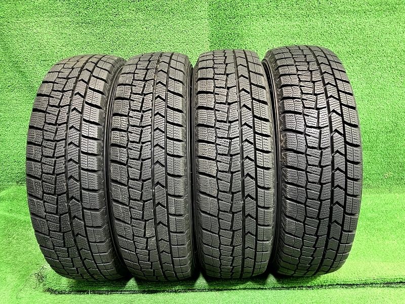 BRIDGESTONE スタッドレス ダンロップ ウインターマックスWM02 155|65R13 4本 7ミリ 2025年